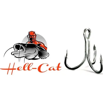 Rybářský háček Hell-Cat Trojháček 6X-Strong vel. 5/0 - 5ks