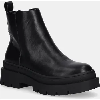 Dámské kozačky Nízké kozačky U.S. Polo Assn. SHONA003 dámské, černá barva, na platformě, lehce zateplené, SHONA003W/EY1 SHONA003W.EY1 99X, EUR 36