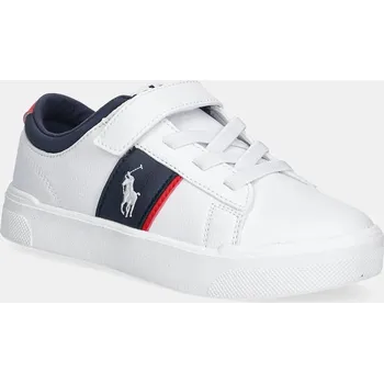 Chlapecké tenisky Dětské tenisky Polo Ralph Lauren FRAZIER PS bílá barva, RL03420101 00X, EUR 30