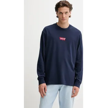 Dámská mikina Bavlněná mikina Levi's A6145.0045 námořnická modř 59X, vel. XL