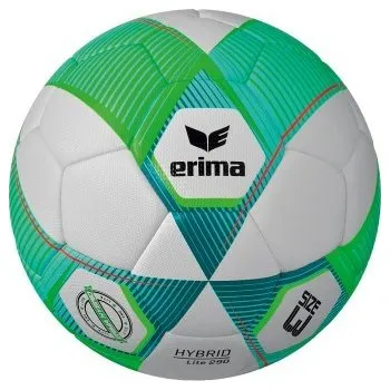 Fotbalový míč Fotbalový míč ERIMA HYBRID LITE 290 vel.3 Zelená/Petrolejová