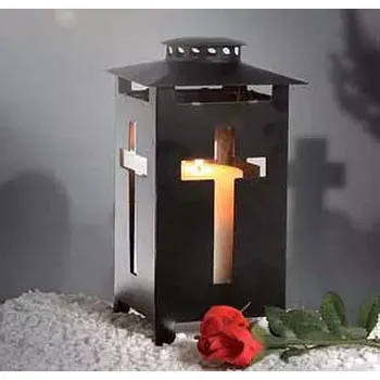Smuteční dekorace Lienbacher 20.05.005.0 lucerna na hrob kov