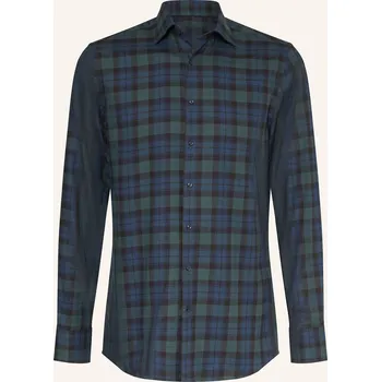 Pánská košile Strokesman's Pánská Flanelová Košile Regular Fit, tmavě...