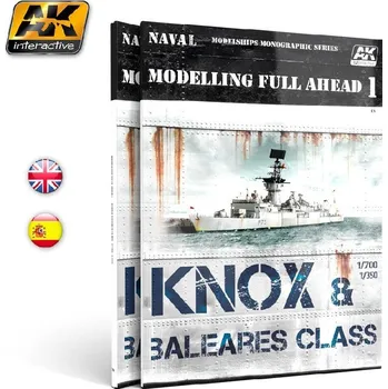 Plastikový model AK Interactive - Modelling Full Ahead 1 (English)
