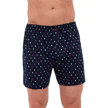 Boxerky Pánské trenky Comfort 002/330 navy velikost 4XL-66/68