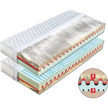 Matrace Matrace Dřevočal Panama 80x200 cm, Levandule