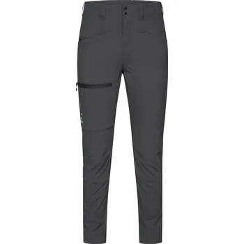 Dámské kalhoty Dámské sportovní kalhoty Haglöfs Lite Slim - tmavě šedá Velikost: 40