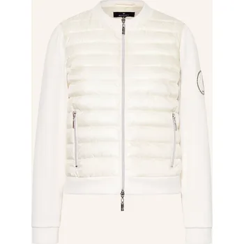 Monari Dámská Prošívaná Bunda Ze Směsi Materiálů, režná, 38