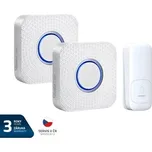 Zvonek bezdrátový GETI GWDK208W kinetický sada - 3 roky prodloužená záruka