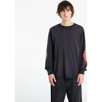 Pánské tričko Tričko Jordan Rare Air Men's Long-Sleeve T-Shirt Black/ Chile Red XL