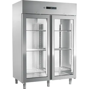 Mraznička Mrazicí skříň 1400 l prosklená ENF 1400 G RM GASTRO