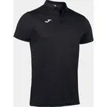 Pánské polo tričko Joma Polo Shirt Hobby Black S/S 4XS 1