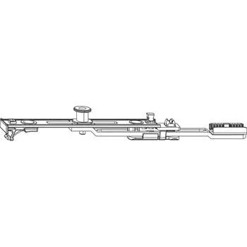 ROTO E-Tec Control NT/NX Připojení převodovky MVS 1P čep stříbrný