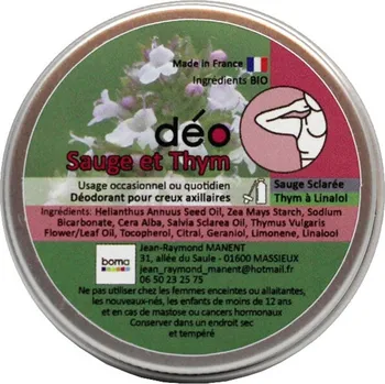 BOMA Deo tuhý deodorant šalvěj/tymián 26 g