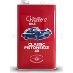 MILLERS OILS Pistoneeze P40, jednorozsahový motorový olej s malou příměsí čistidel a rozpouštědel 5 l