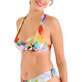 Dámské plavky Dámské plavky Lisca ROMA 40799 podprsenka vzorované 80D