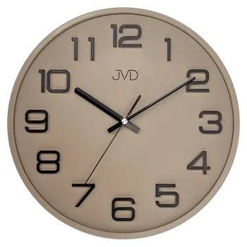 Hodiny JVD Plastové pastelové nástěnné tiché netikající hodiny JVD HX2472.11 (pastelové nástěnné hodiny)