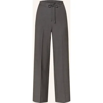 Dámské kalhoty Comma Dámské Kalhoty V Joggingovém Stylu, tmavě šedá, 44