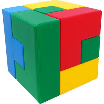 ostatní stavebnice PlaySoft PlaySoft VELKÁ 3D KOSTKA 7 dílů