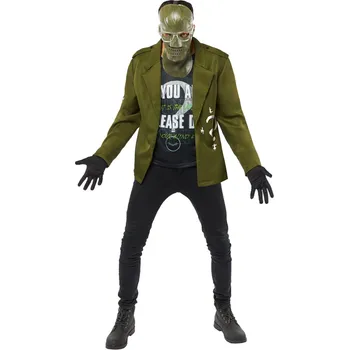 Karnevalový kostým Amscan / Reithmüller Kostým Batman - Riddler, vel. L