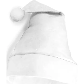 Čepice Bílá čepice Sněženky ideální jako dárek na vánoční kostým.