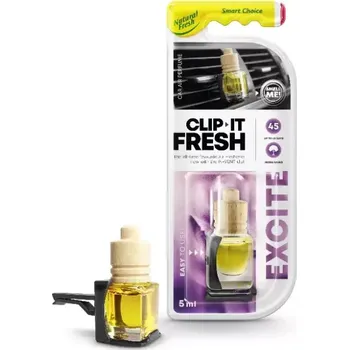 Osvěžovač vzduchu Clip it fresh - Osvěžovač vzduchu s klipem Excite