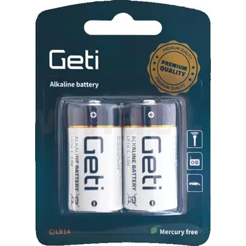 Autobaterie baterie alkalická typ C, LR14, 1.5 V (2 ks)