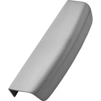 Nábytkové kování Úchytková lišta Wow rozteč 160 mm, délka 192 mm, zink. odlitek nerez efekt