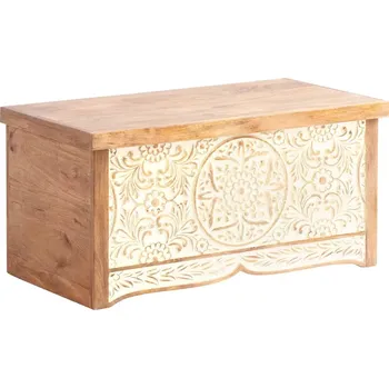 Truhla Dřevěná truhla k posteli Lakadee masiv mango (Truhla masiv)