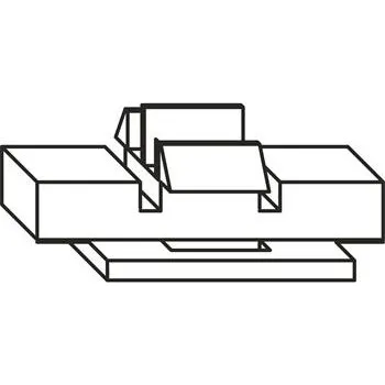 Dveřní kování ROTO NT/NX zvedací omezovač 90°stup. pro výklopnou převodovku (264603)