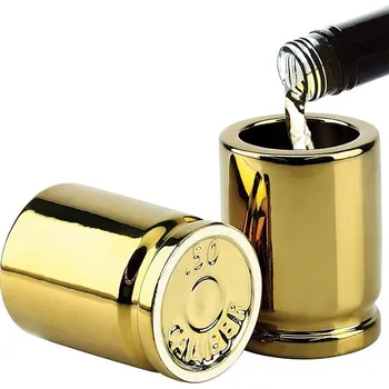 metr Zlatý panák ve tvaru nábojnice