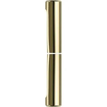 Dveřní kování SOLIDO nasouvací krytka, plochá oblá, pant o 16 mm, hliník pomosazený