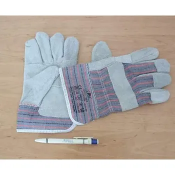 Pracovní rukavice Rukavice pracovní 1pár kožené/textil uni