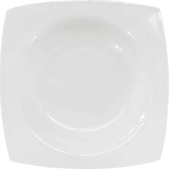 Talíř by - II.jakost Porcelánový hluboký talíř Verto ø 23,3 cm, bílý, II.jakost
