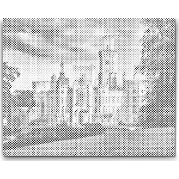 Painting Queens Zámek Hluboká 2, 40 × 50 cm, bez rámu