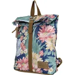 ENRICO BENETTI Batoh Santiago Rolltop Navy Flower