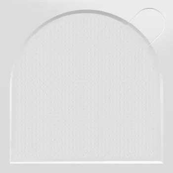 Sprchová vanička GELCO LARCA sprchová vanička z litého mramoru, čtverec, 80x80x3cm PL008