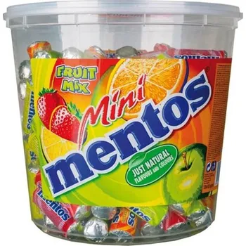 Bonbon Dražé Mentos mini - žvýkací náplň, mix 120x 10,5 g