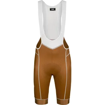 cyklistické kraťasy Pas Normal Studios Mechanism Bibs - Dusty Brown S