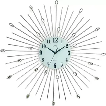 Hodiny JVD Luxusní kovové nástěnné designové hodiny JVD HJ118 ( )