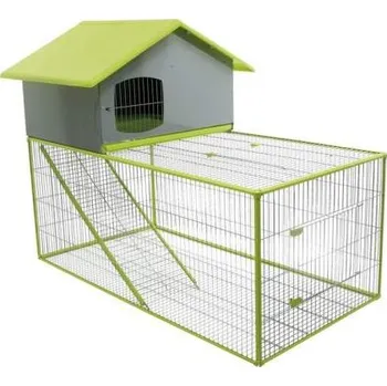 Krmivo pro hlodavce Klec pro králiky Voltrega 597G, 665x130x100cm