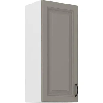 Kuchyňská linka Horní skříňka 40 G-90 1F STILO bílý/ClayGrey MDF.