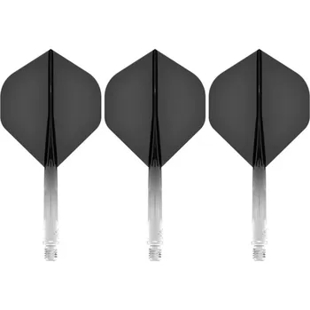 Příslušenství pro šipky Mission Letky Force 90 - Gradient - Standard No2 - Midi - Black F4467