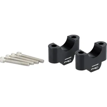 Zvyšující klemy řidítek Puig 30/32mm 20309N černá