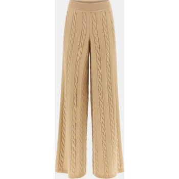Dámské oblečení Dámské Kalhoty GUESS GEMMA SWTR PANT W5BB52Z1192-G1L7 – Hnědá M