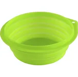 Cestovní miska pro psy silikonová varianta 1000 ml, zelená