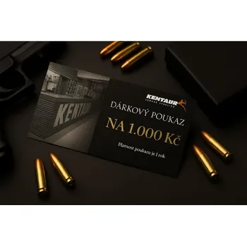 Tělový krém Dárkový poukaz 1000 Kč