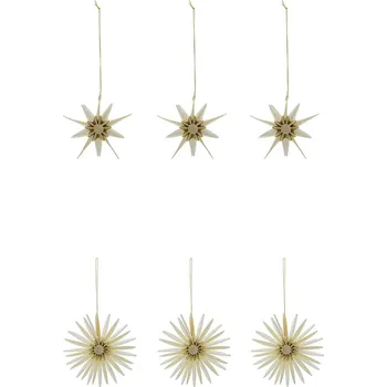 Závěsná dekorace House Doctor HDStari 2 x 8 cm 3-pack více barev 206121050 vícebarevná MLC