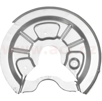 prachový štít zadního brzdového kotouče o průměru 272mm (vnitřní/vnější průměr 65/320mm) L