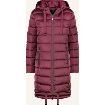 Dámský kabát Monari Dámský Prošívaný Kabát S Ozdobnými Kamínky, tmavě...